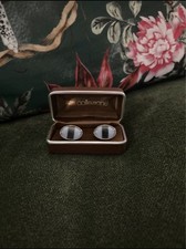 Vintage M&S Silver Oval Cat