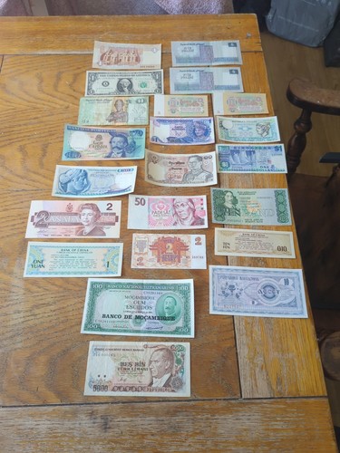 Mixed world banknote bundle - mixed,