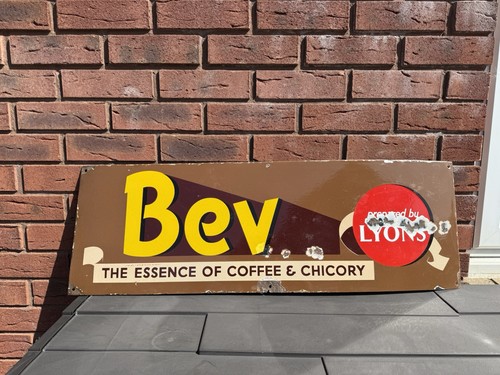 Bev lyons enamel - lyons, sign