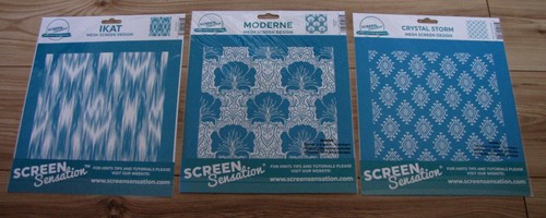 Screen sensations set - set, of