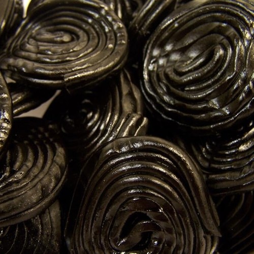 1kg liquorice wheels - 1kg,
