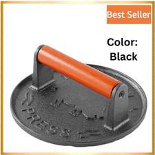 Cast Iron Smash Burger Press