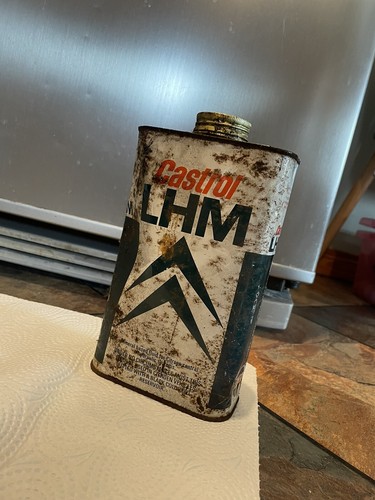 Old castrol oil can - old,