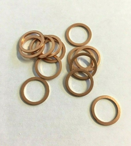 Copper sealing washers 10mm - copper,