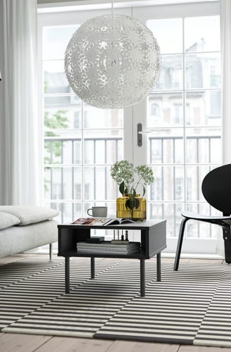 Black ikea tunsta side coffee - side,