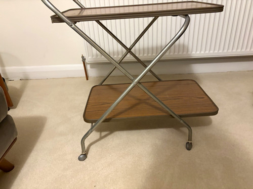 Folding tier hostess - folding,