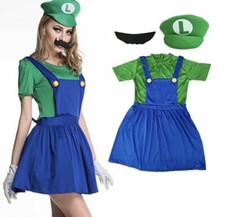 Womens Adult Super Mario And