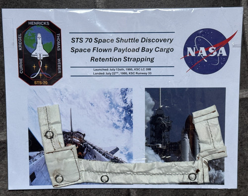 Space flown nasa piece - space,