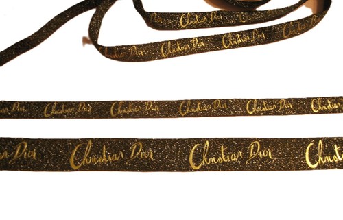 Christian dior ribbon - dior, or
