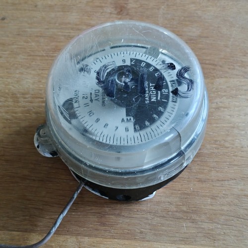 Sangamo time clock - 3, pins