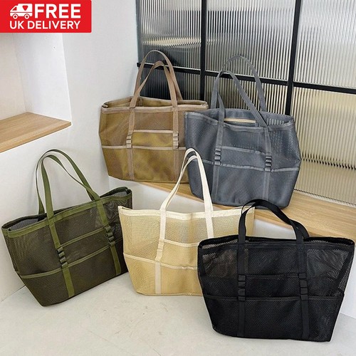 Women mesh beach - mesh, bag
