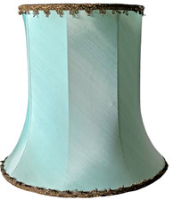 VINTAGE TURQUOISE SILK EMPIRE