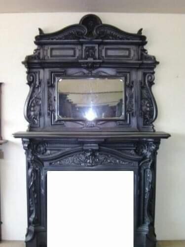 Huge antique victorian cast - victorian,
