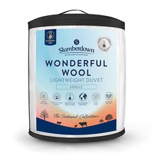 Slumberdown Wonderful Wool Lightweight Single Duvet