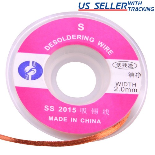 0mm desoldering braid - braid, solder