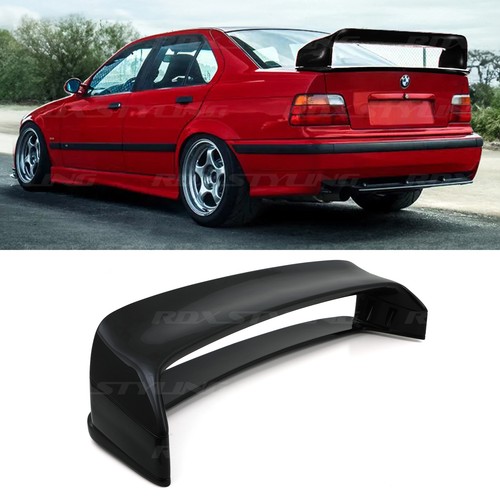 Gloss black rear wing boot - black,