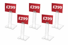 Price Label Holder Stand Food