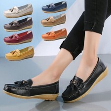 UK Womens Loafers Mocassin