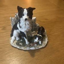 Border Collie Dog Figurine