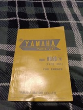 Yamaha RD50 1978 2U1 Parts