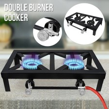Propane Gas Double Burner