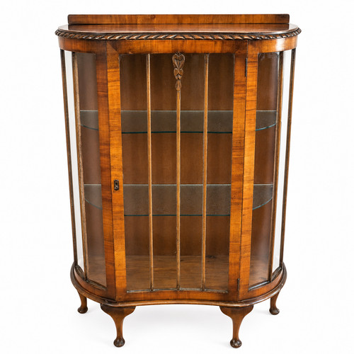 Art deco walnut display - art,