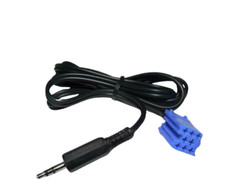 CAVO AUX BLU IN PER FIAT ALFA LANCIA RADIO DELPHI BOSCH  AUTORADIO CONVERTITORE