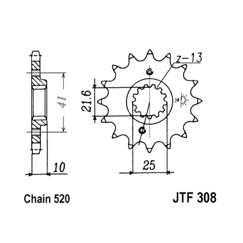 Shock absorber - jt,