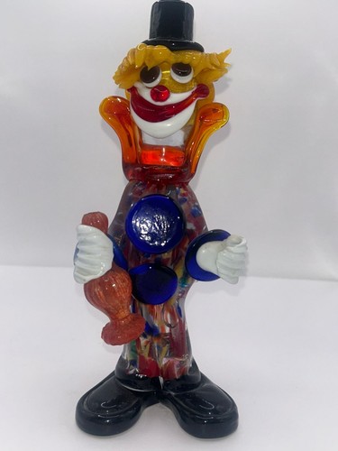 Vintage murano glass - murano, clown