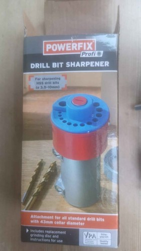 Drill bit sharpener
