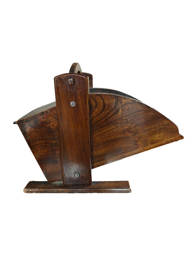 Vintage wooden coal scuttle - vintage,