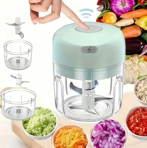 Mini electric food chopper usb - food,