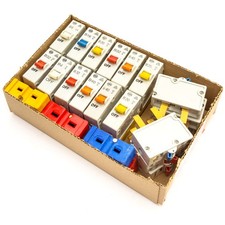 WYLEX SK B6 B10 B16 B20 B32 B40 PLUG PUSH MCB WITH WITHOUT BASE BS3871 COLOURED