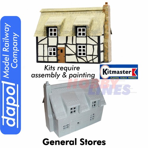 Thatched cottage model railway - cottage,