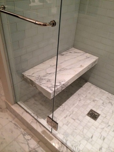 Floating shower bench - bench,