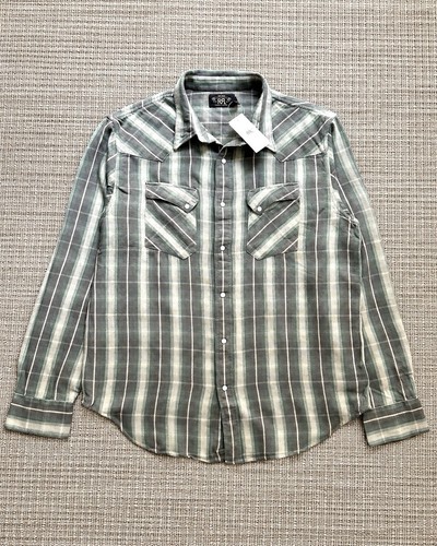 Double rrl plaid twill 50s - rl,