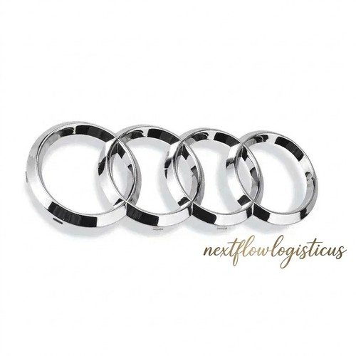 Audi silver black ring - silver, 4