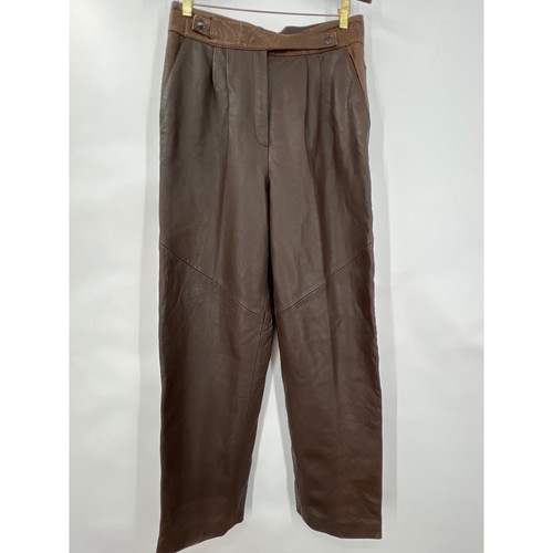 Vtg victory brown lambskin - vtg,