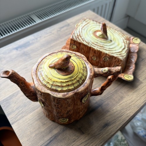 Vintage arthur wood teapot - vintage,