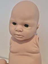 Indra by Reva Schick doll kit Reborn 21", Green Resin Eyes