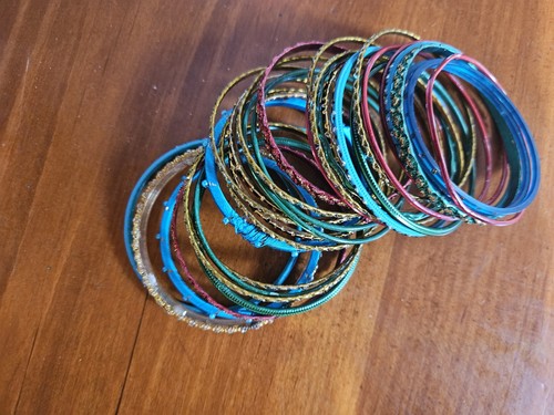 Lot indian bangles sets - of,