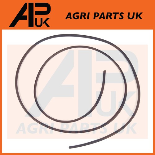 Front bonnet top grill - top, rubber