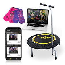 Boogie Bounce Studio Folding Mini Trampoline