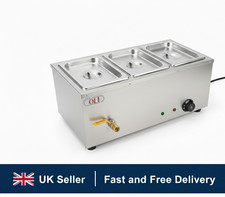 OLI 3 Pan Bain Marie Electric