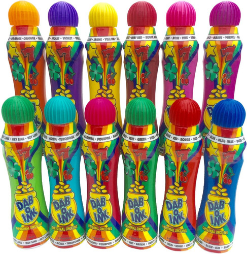 3oz bingo daubers mixed - bingo,