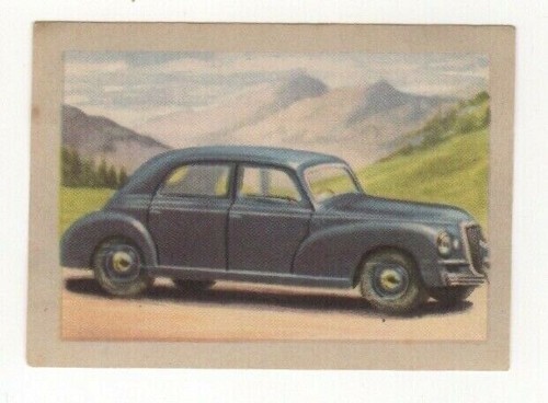 Chocolate card 1950s - chocolate,