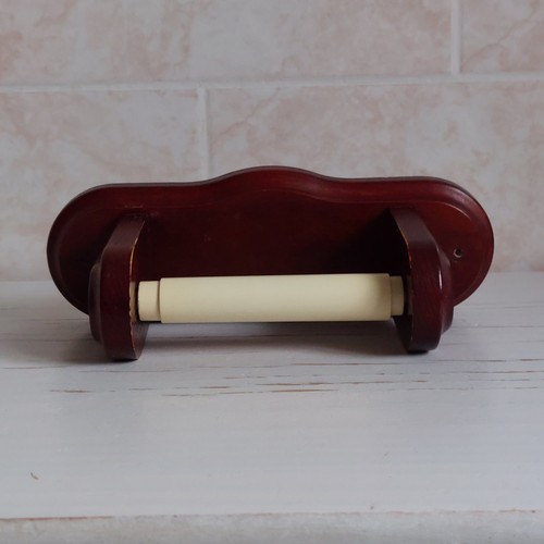 Retro toilet roll holder - toilet,