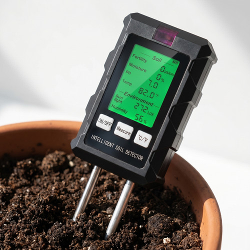 Soil tester digital 1 ph - digital, 6-in-1