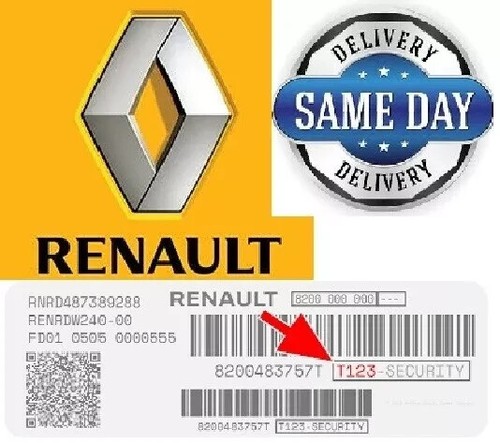 Renault radio code - renault,
