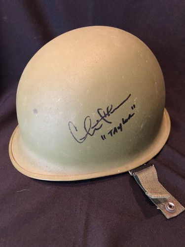 Charlie sheen signed army - charlie,